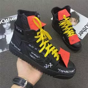 basket off white hi top collab chaussure owhwm785560